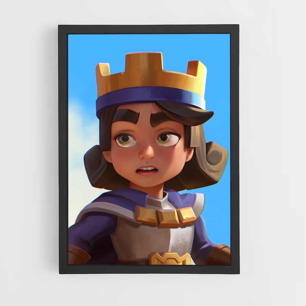 Poster Le Prince des Pixels – affiche Clash royale (vue 2)